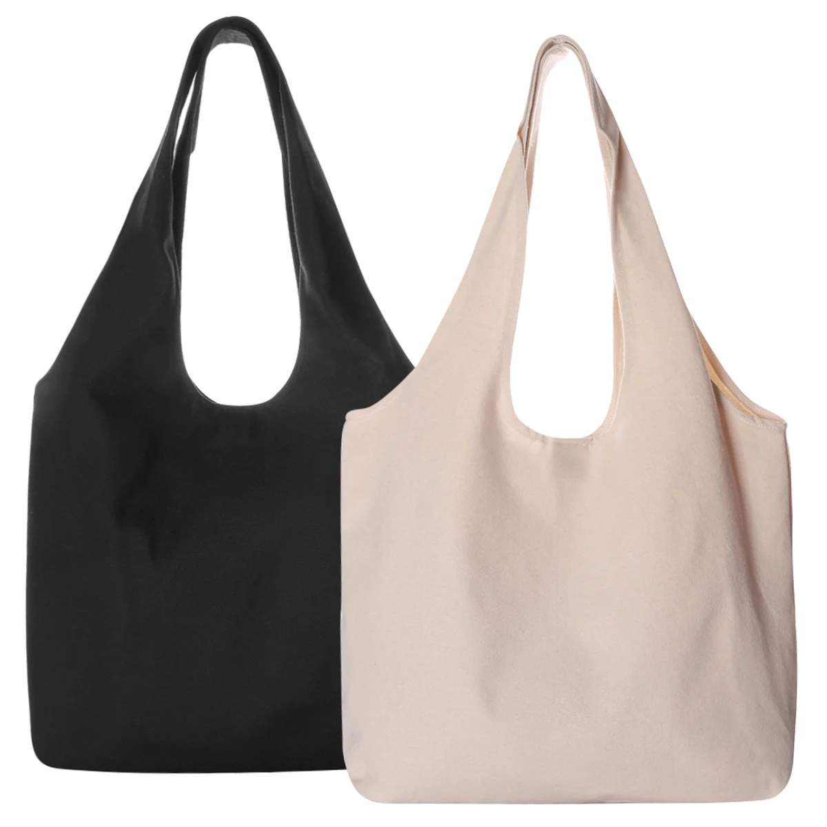 Canvas Tote Bags with Inner Pocket, custom tote bag with logo imprint 1
