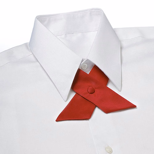 Red Crossover Tie