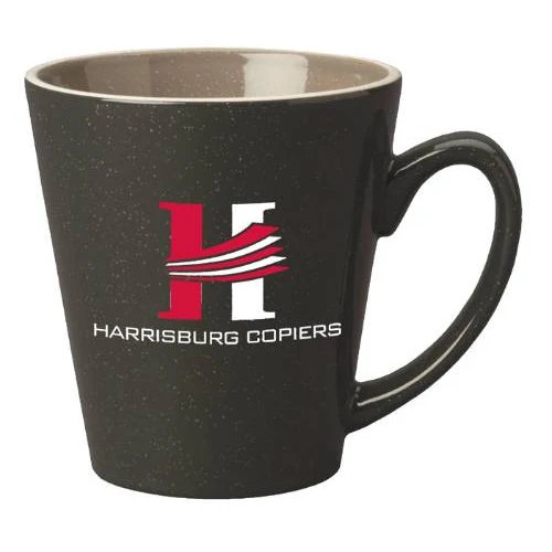 12 oz. Charcoal Gray Savannah Latte Coffee Mug 1