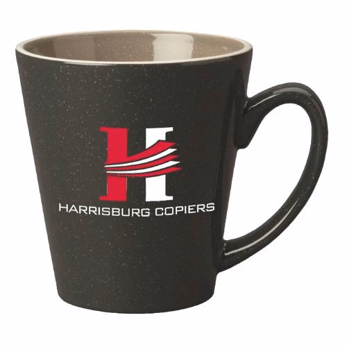 12 oz. Charcoal Gray Savannah Latte Coffee Mug