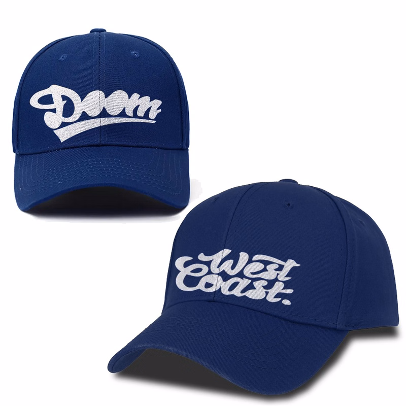6 Panel Twill Baseball Cap 100% Cotton