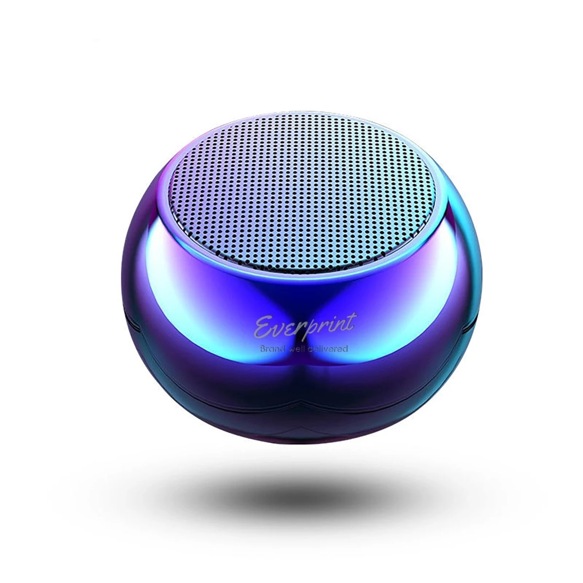 Mini Metallic Wireless Portable Round Speakers 1