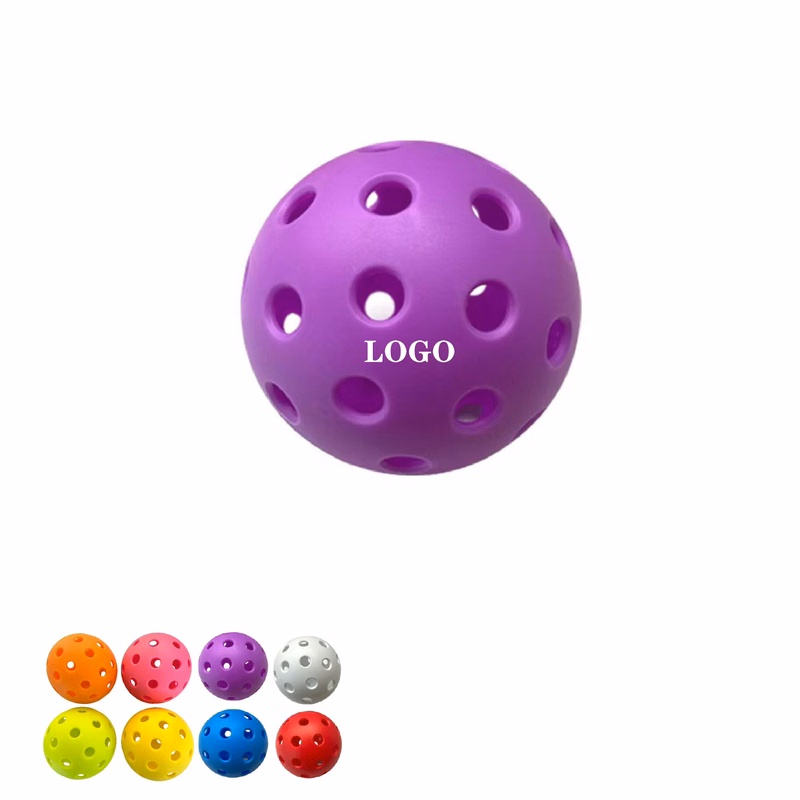 MOQ 20 pcs Durable TPE Pickleballs