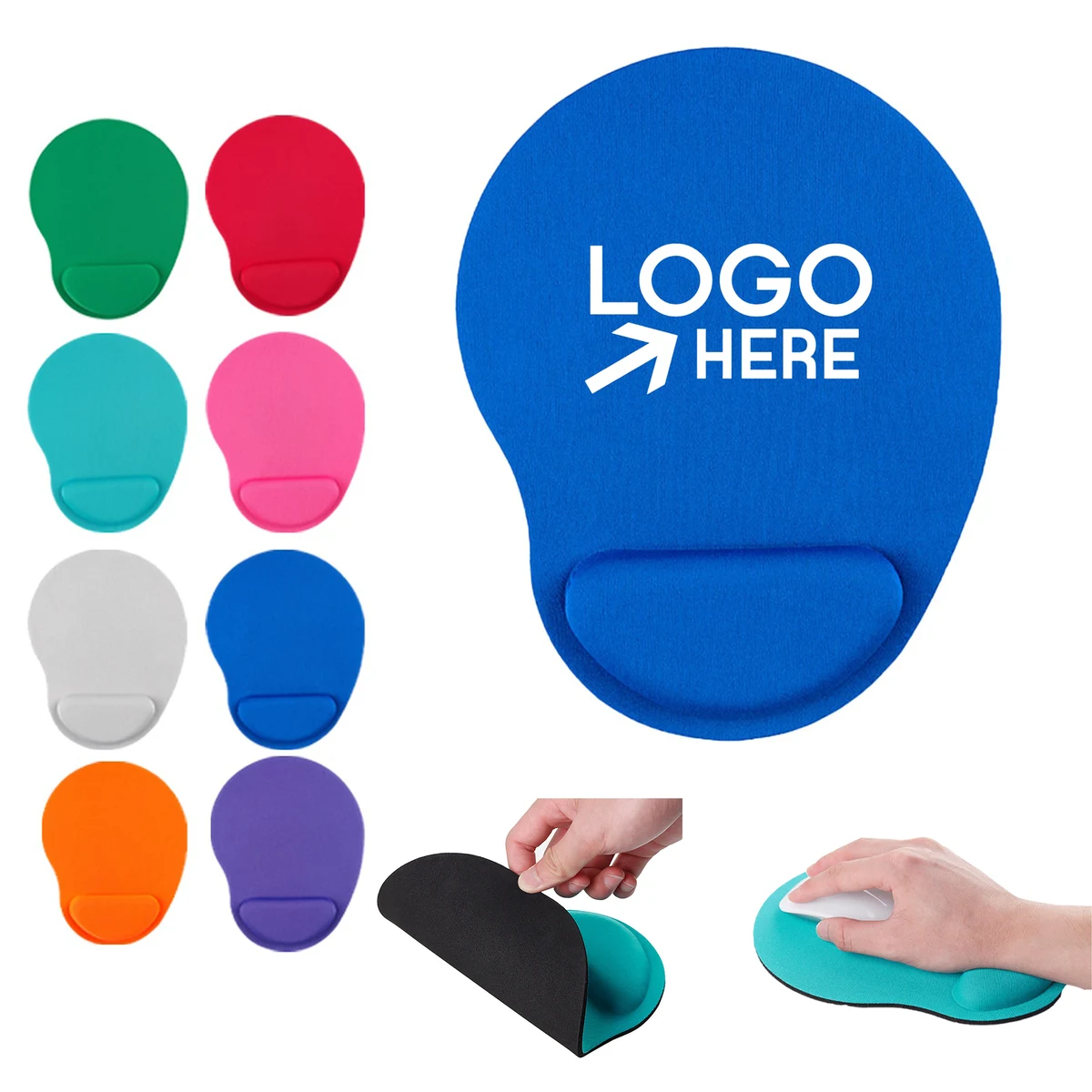 EVA Rubber Wrist Support Mouse Pad 1