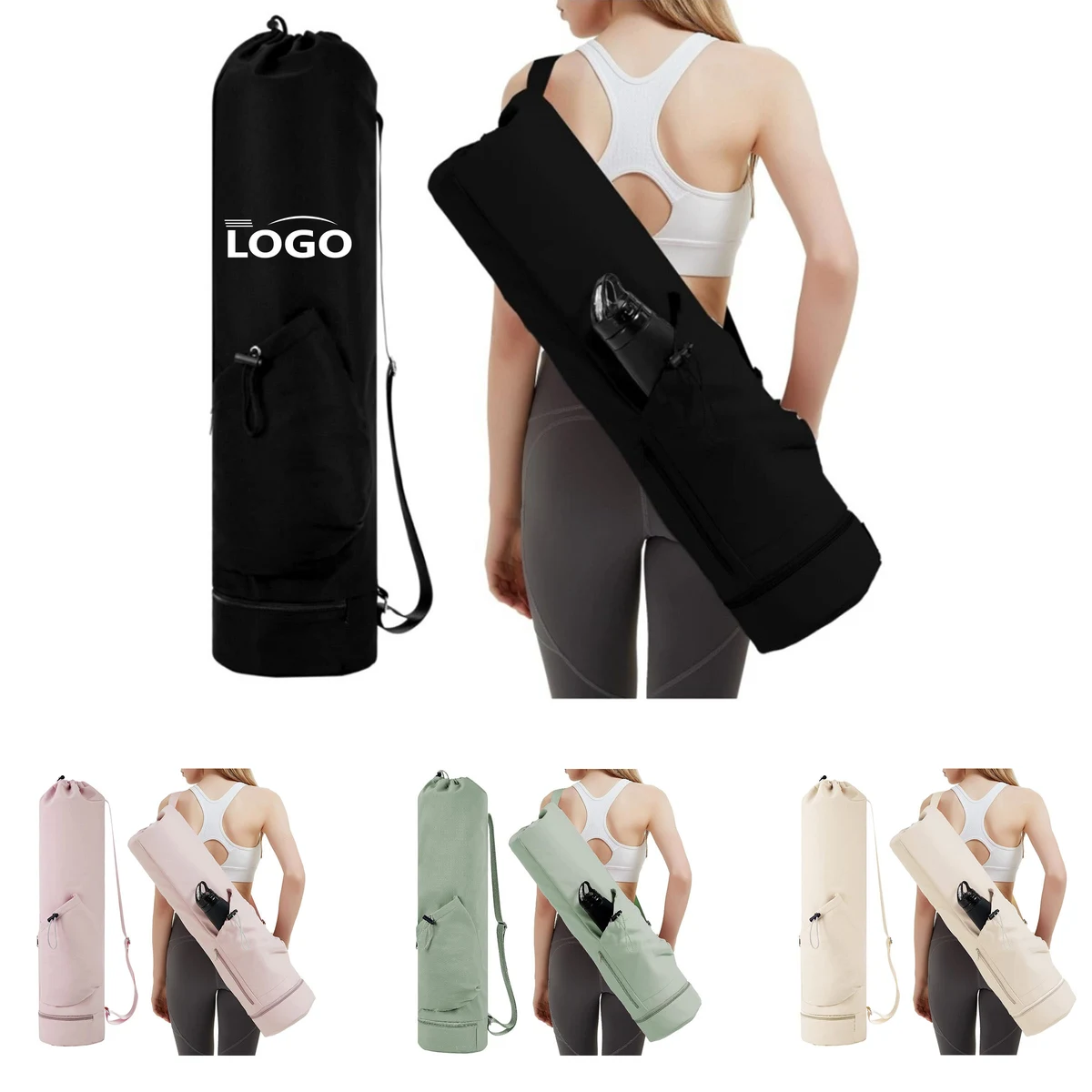 Adjustable Strap Yoga Mat Carrying Bag 1