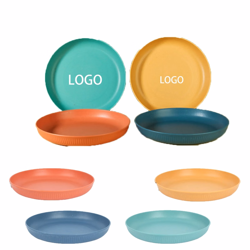 Straw Fruit And Vegetable Plate