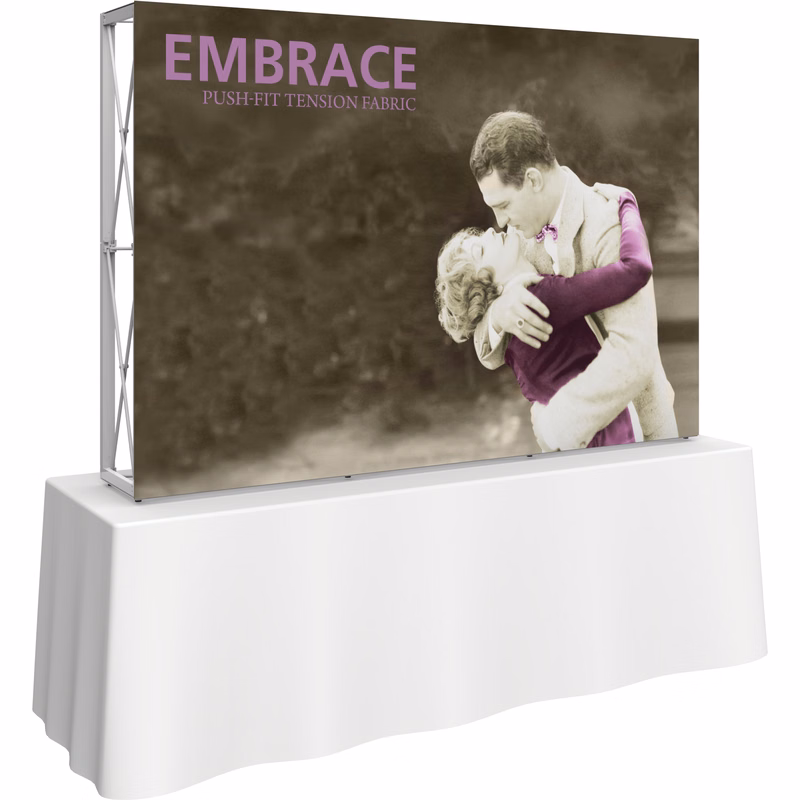 Embrace 8ft. Tabletop W/Front Graphic