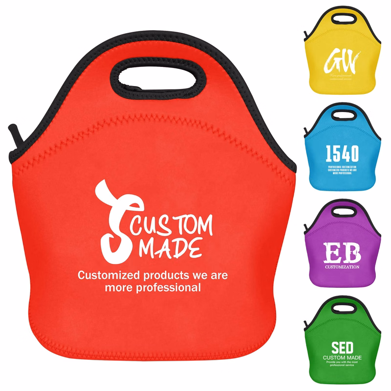 Portable Insulation Lunch Bag with Zipper