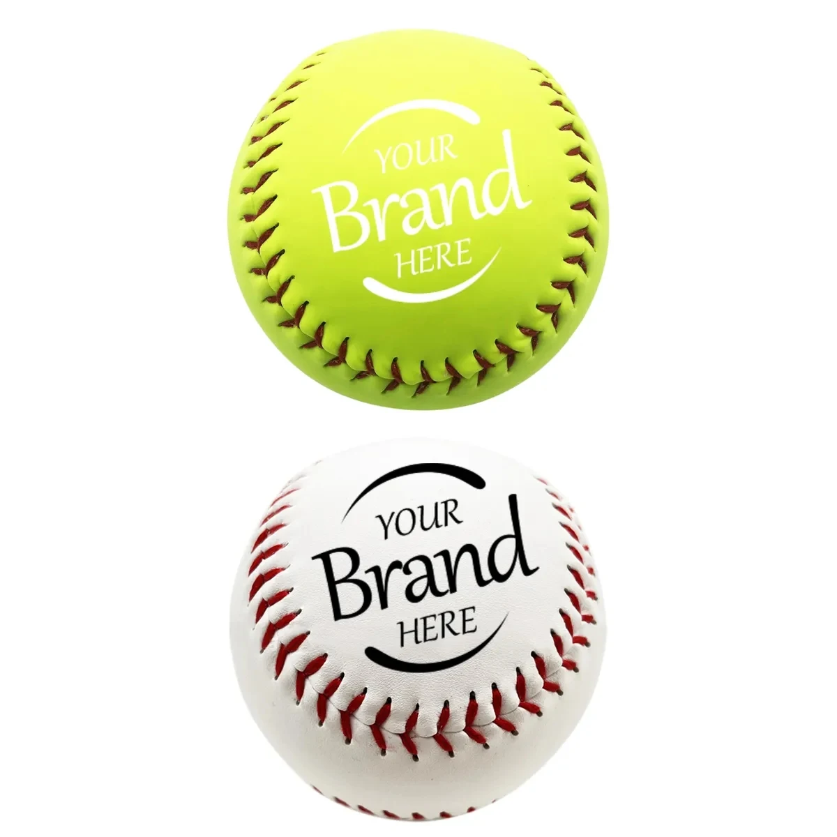12 Inch Leather Training Baseball 1