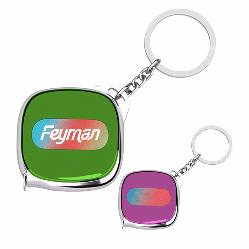 Mini Retractable Measuring Tape Keychian