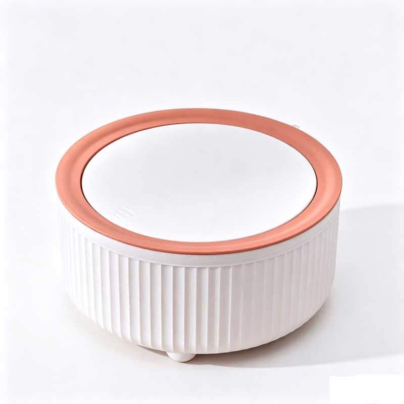 Minimalist Desktop Press Open Mini Trash Can