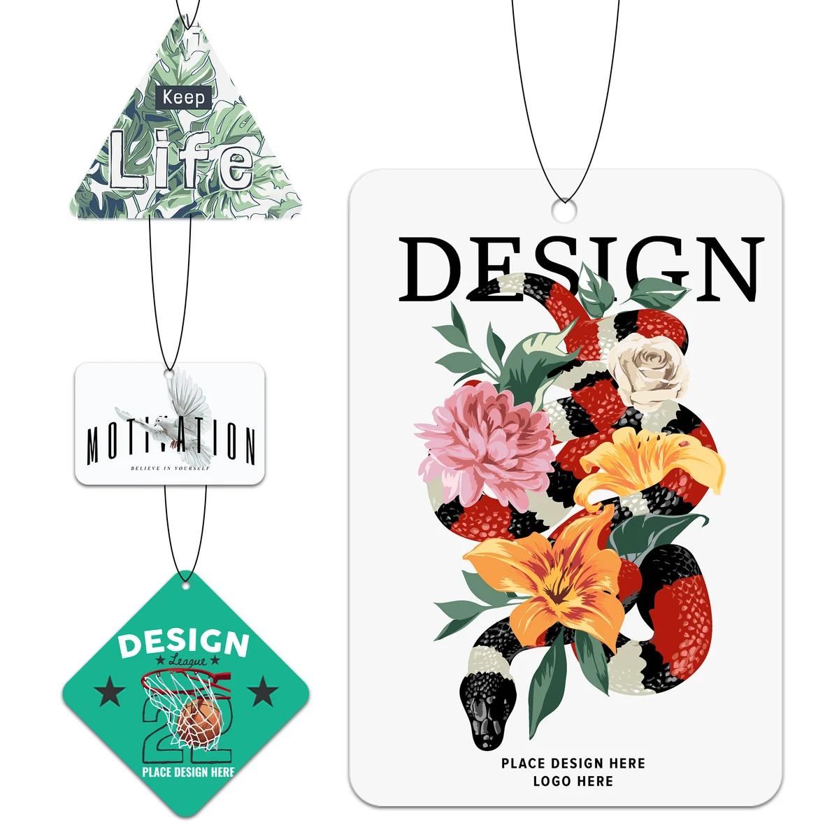 Custom Air Fresheners 28 Shapes Available 1