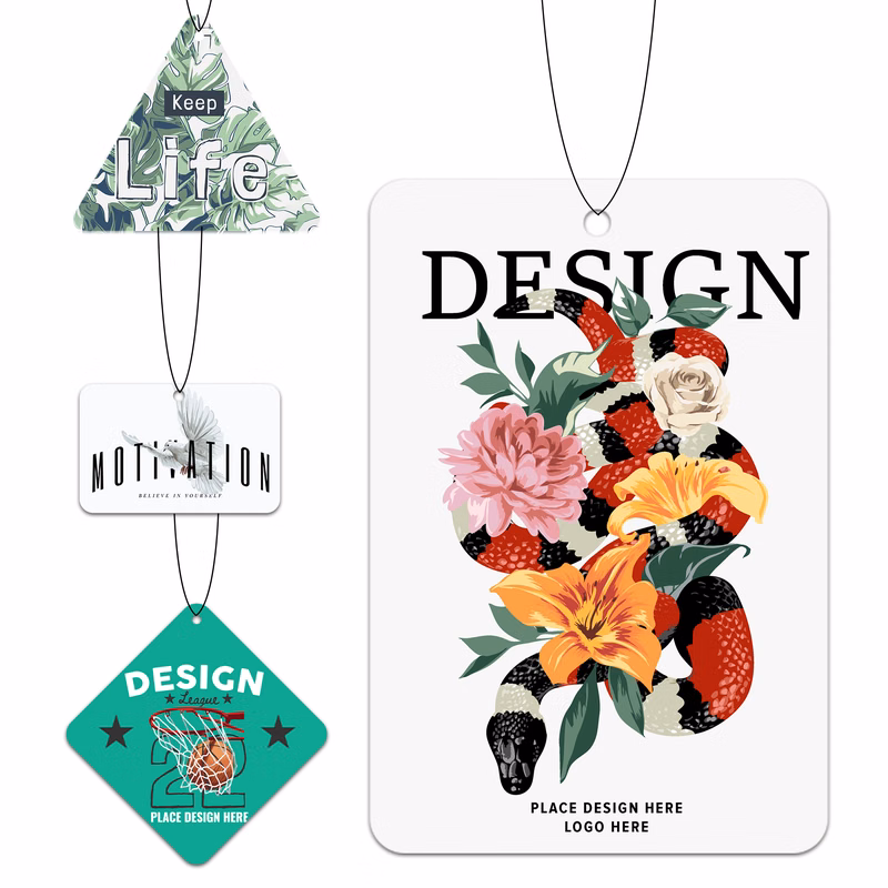 Custom Air Fresheners 28 Shapes Available