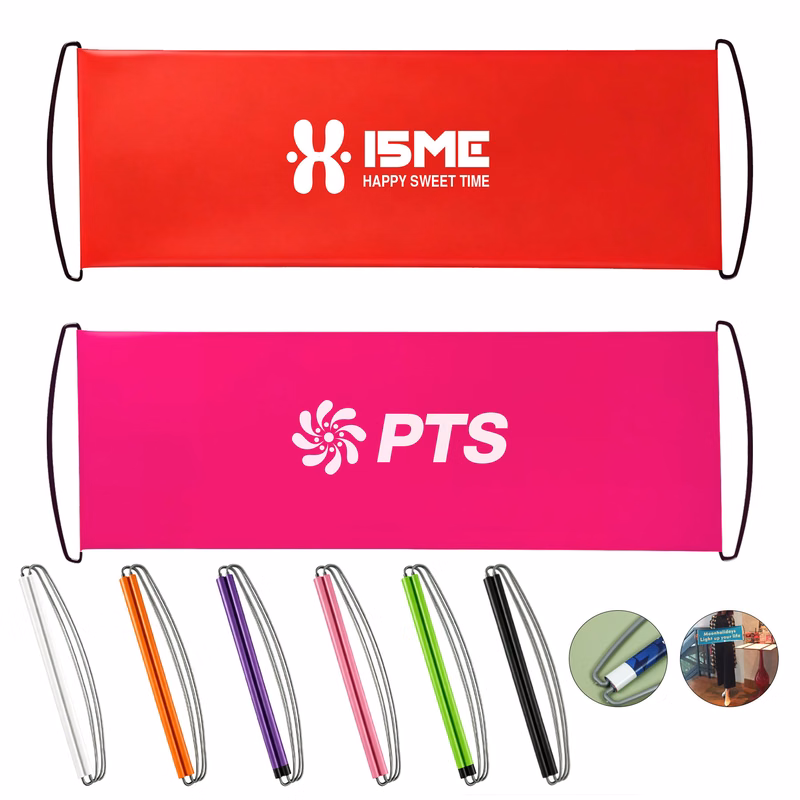 Rollup Handheld Banner