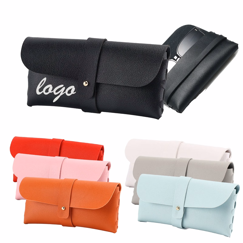 PVC Soft Leather Waterproof Glasses Case Bag Organizer Box