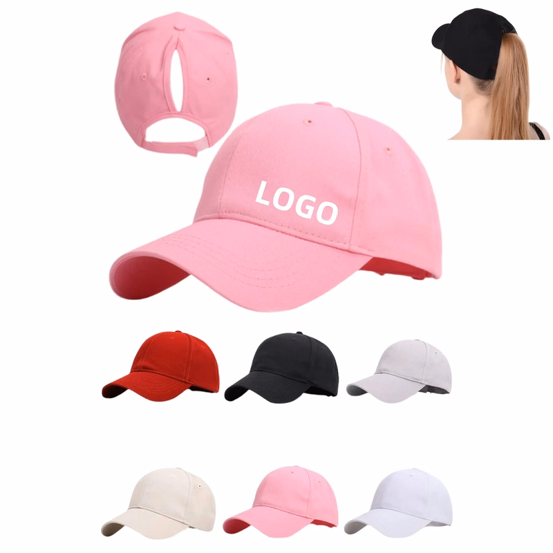 Women's Fashion Sports Sun Hat With Back Opening