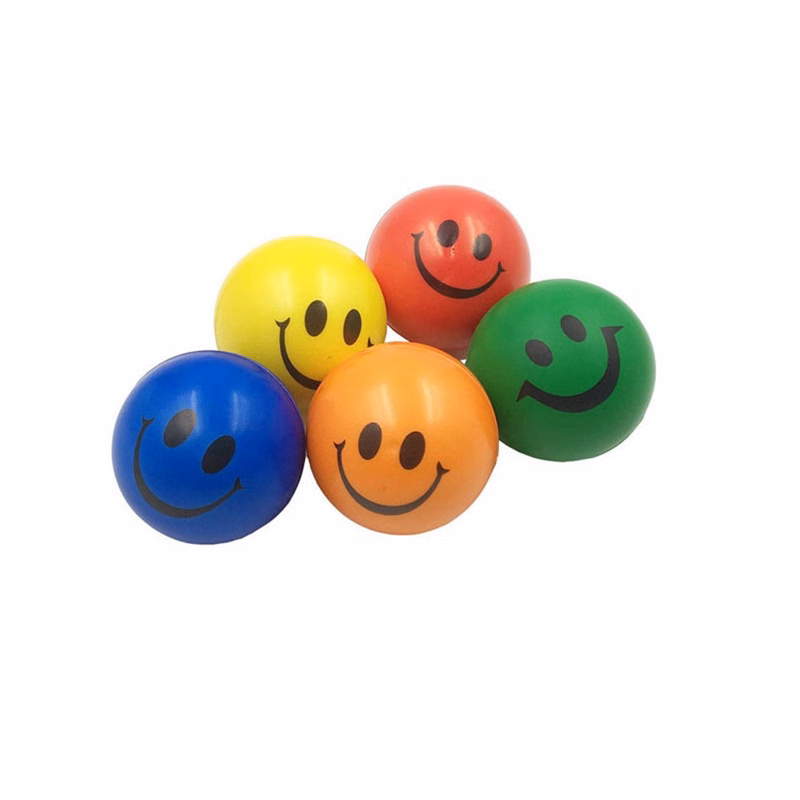 PU Smile Stress Ball