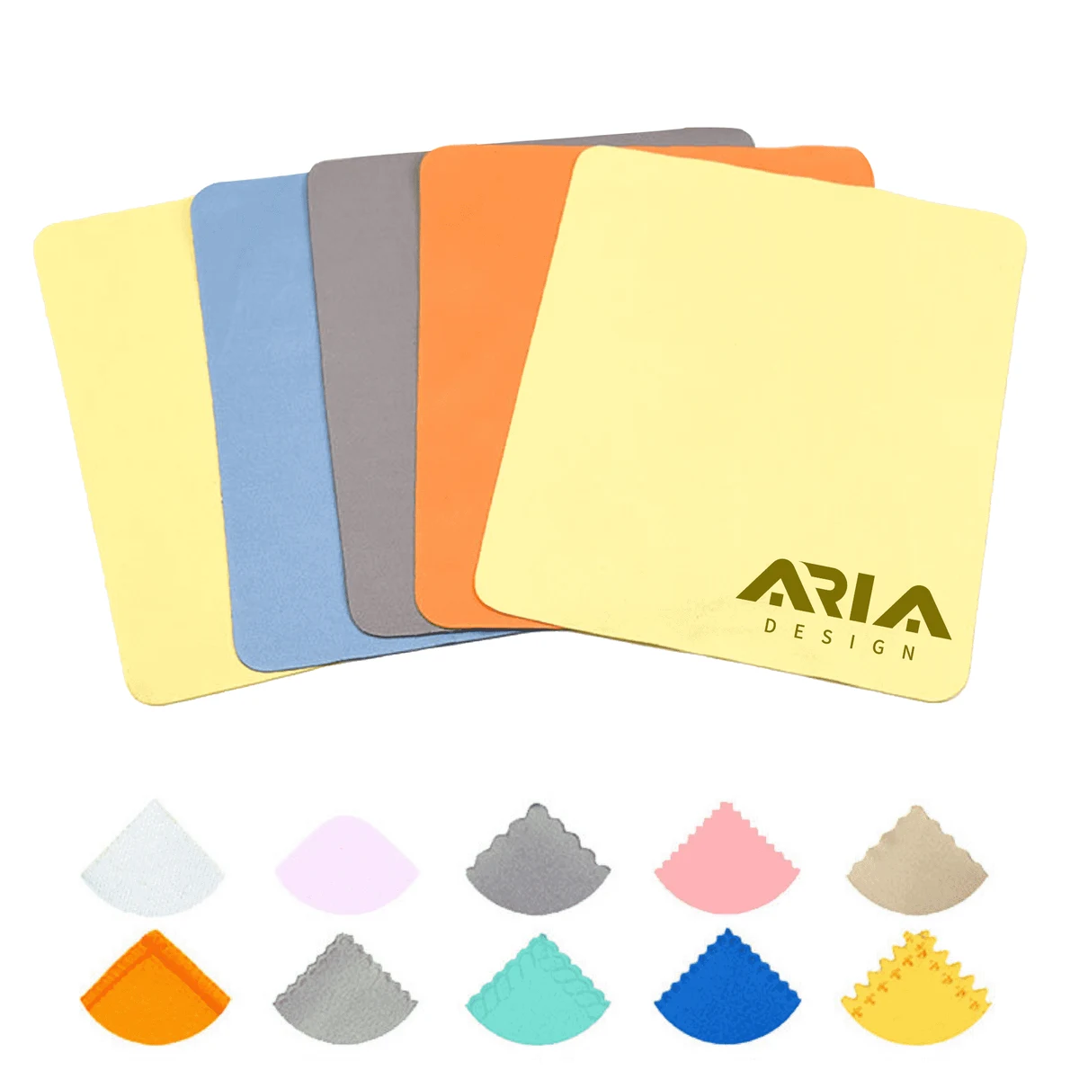 170 GSM Microfiber Cleaning Eyeglasses Cloth 1