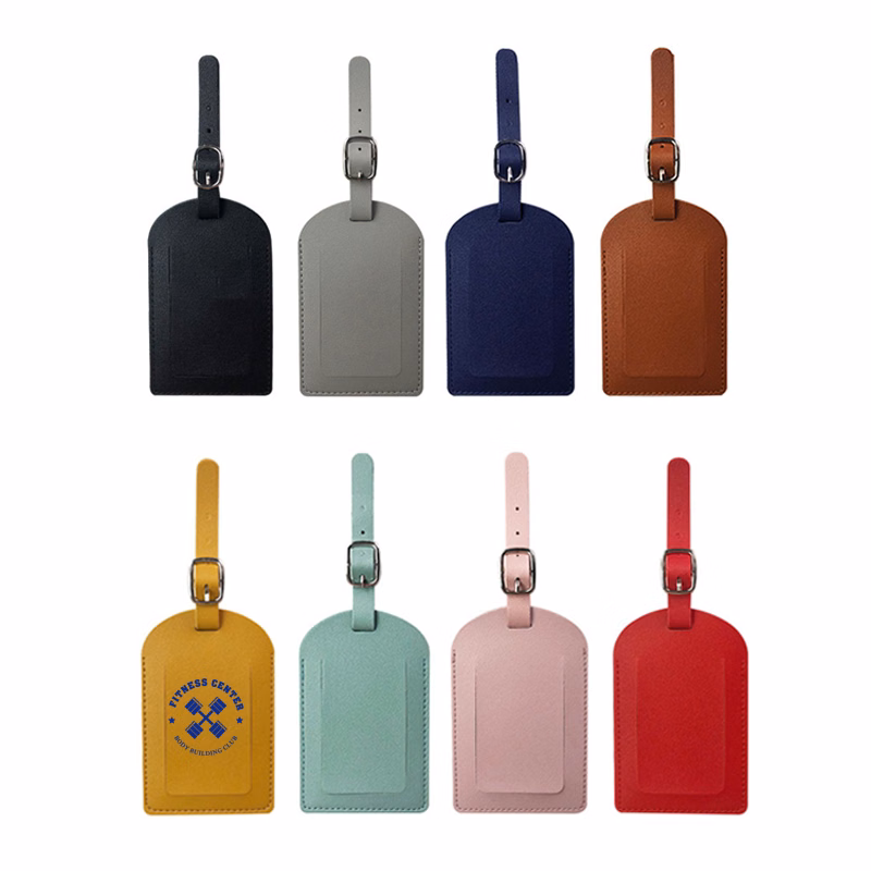 Luggage Tag PU Leather for Suitcase baggage tag