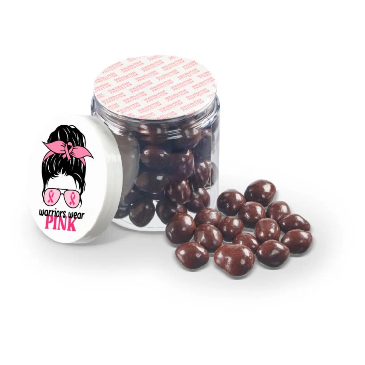 8 oz Jar of Chocolate Covered Pretzels 1