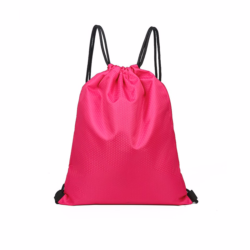 Polyester Drawstring Backpack Multicolor