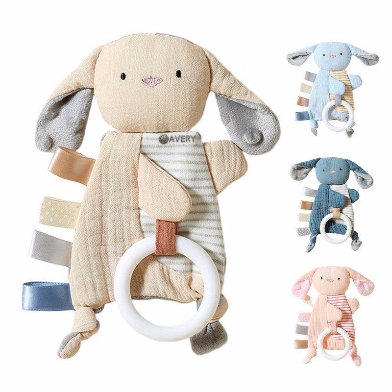 Cotton Toddler Security Blanket Comfort Toy