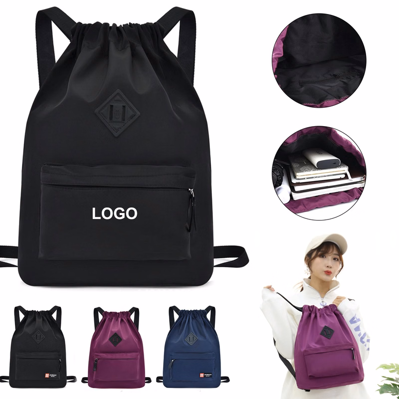 Sports Waterproof Drawstring Bags