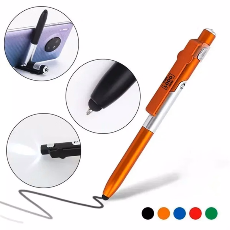 Multifunction LED Stylus Pen With Phone Stand