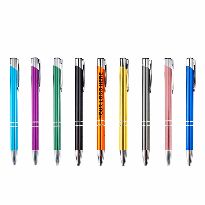 Two Coils Press The Aluminum Rod Pen