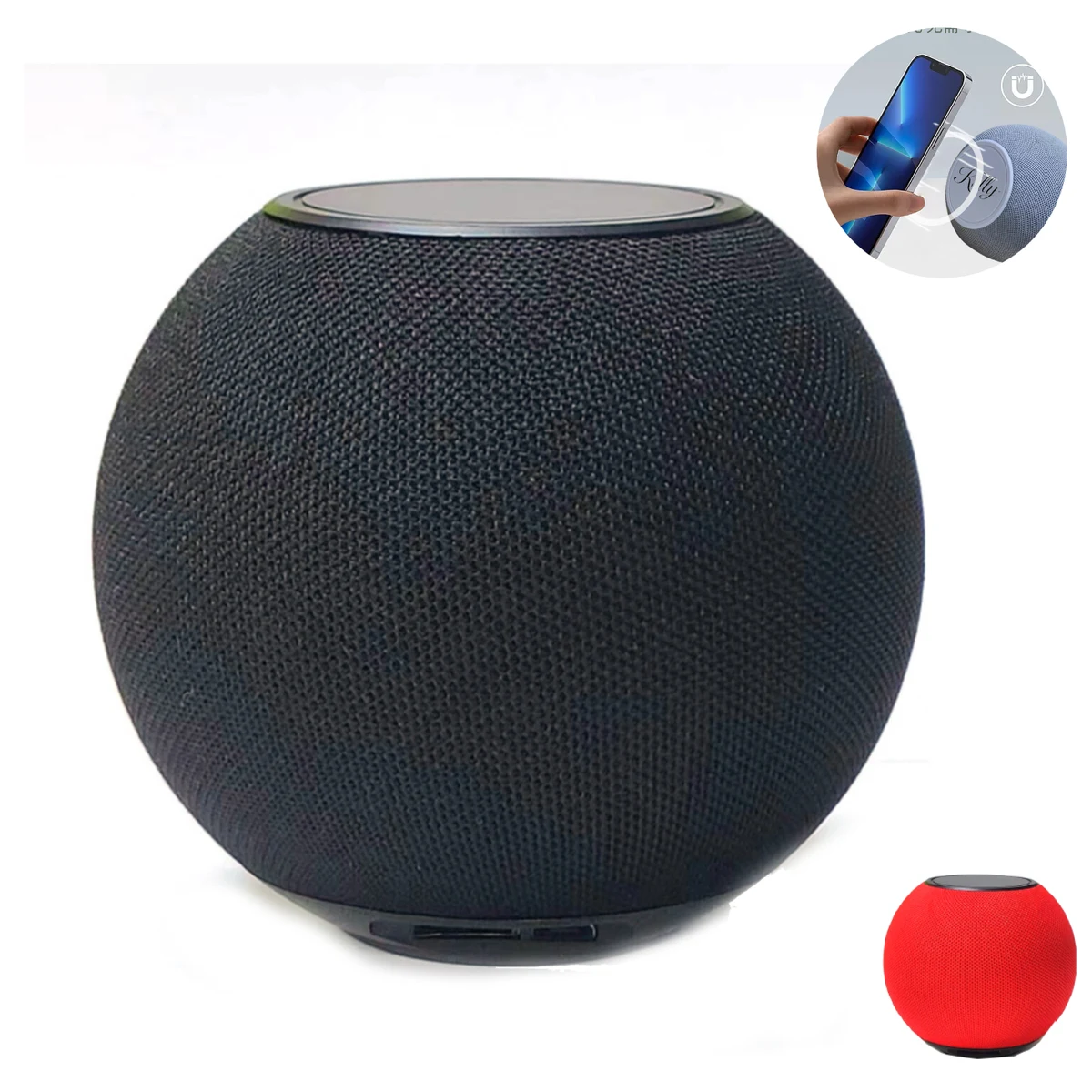 2 in 1 Round Magnetic Charging Bluetooth Speaker 1