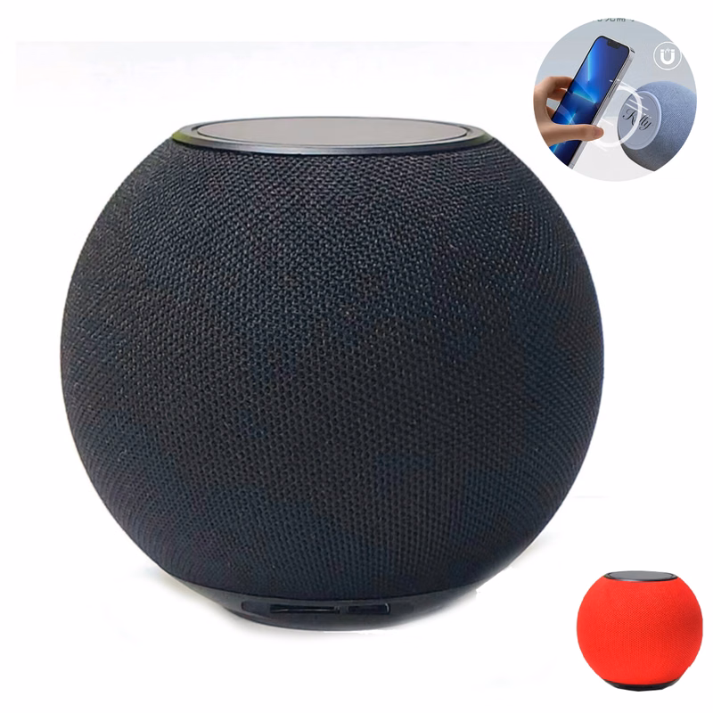 2 in 1 Round Magnetic Charging Bluetooth Speaker