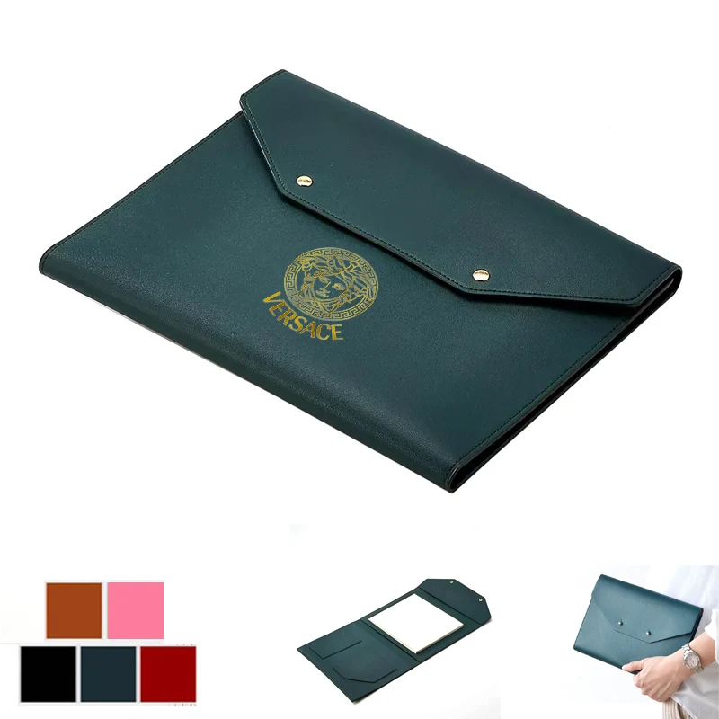 Gradfolio Executive Leatherette Padfolio Folder 1