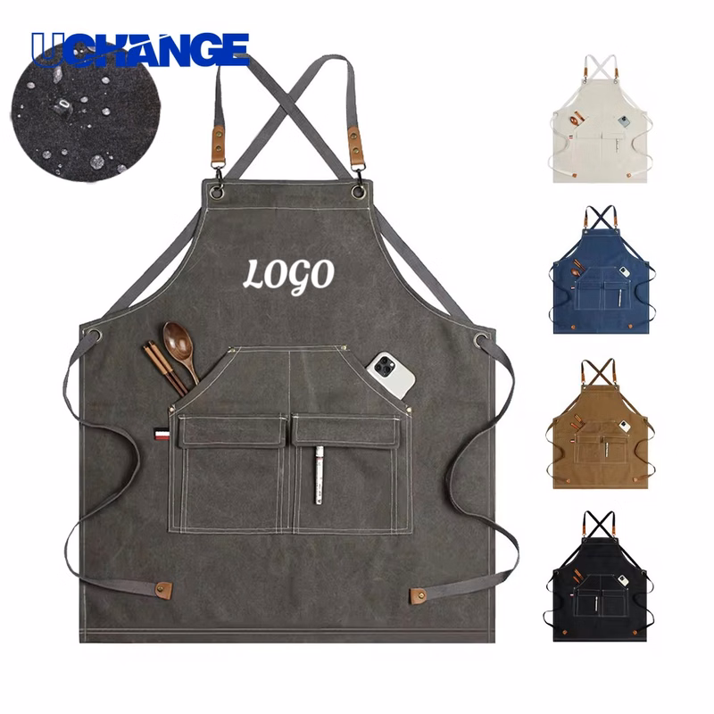 Water and Oil Resistant Canvas Apron Protective Wear