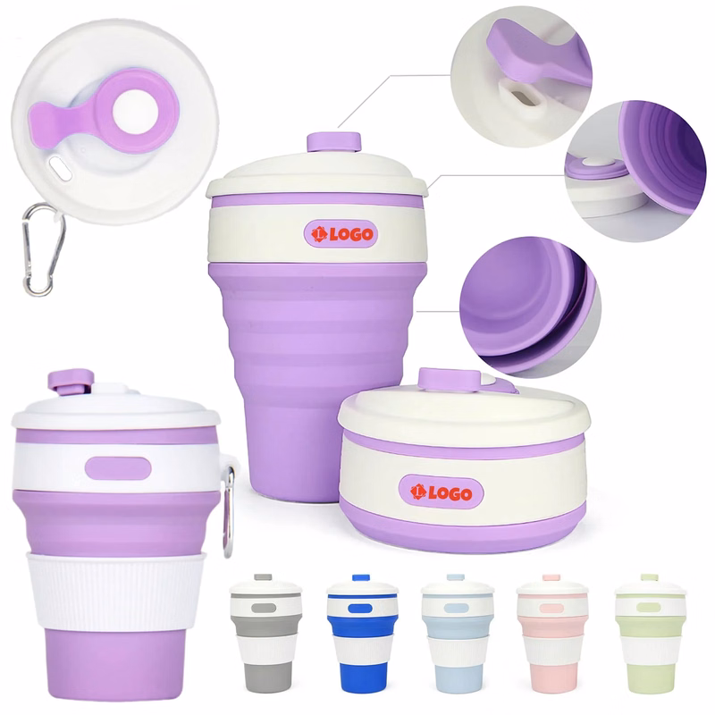 Outdoor Compact Portable Silicone Folding Cup