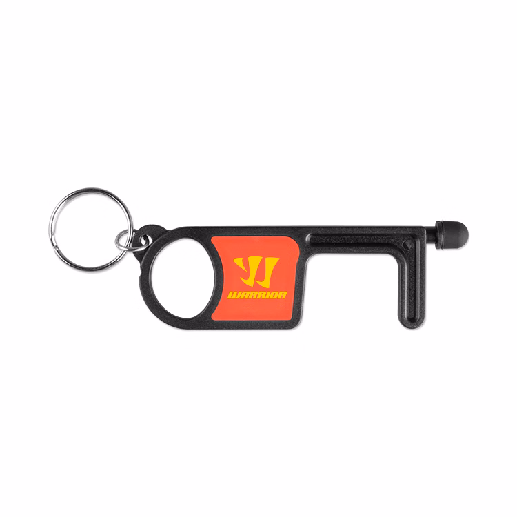 No Touch Tool with Key Ring and Stylus