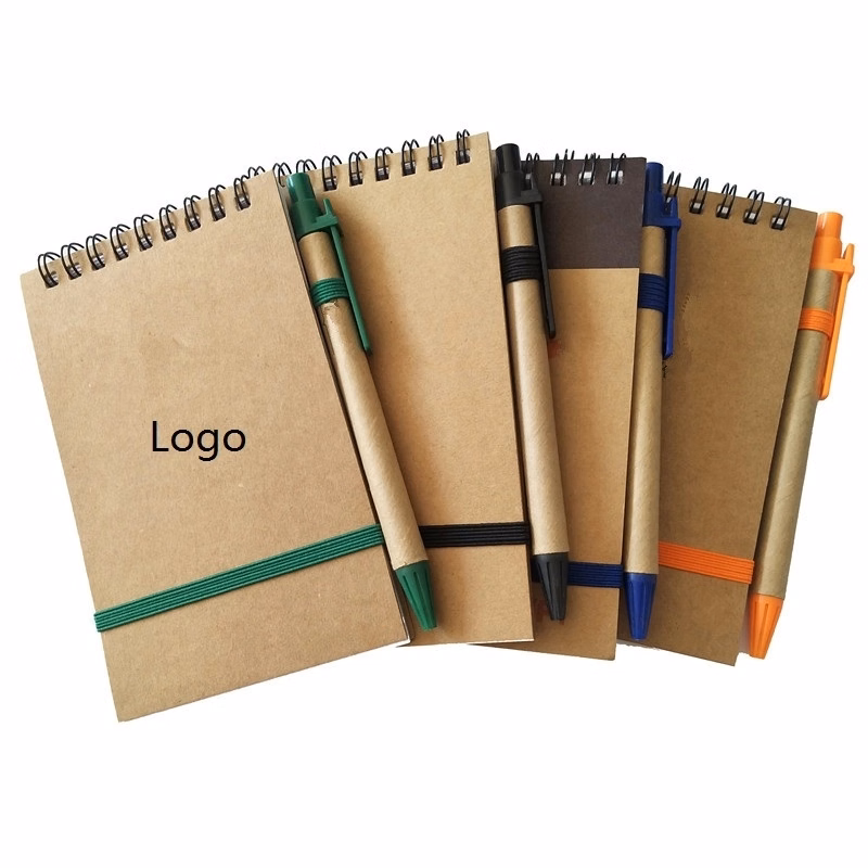 Eco Recycled Jotter with Pen