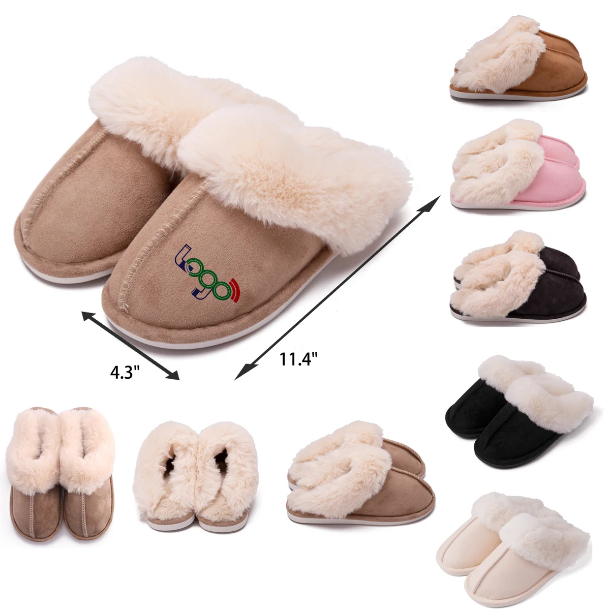 Comfortable Home Warm Plush Slippers 1