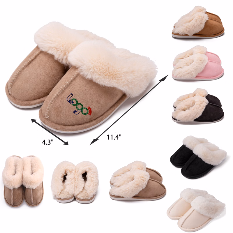 Comfortable Home Warm Plush Slippers