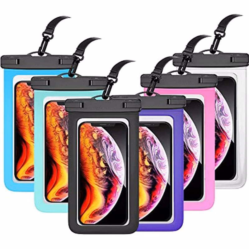 Waterproof Cell Phone Pouch With Lanyard