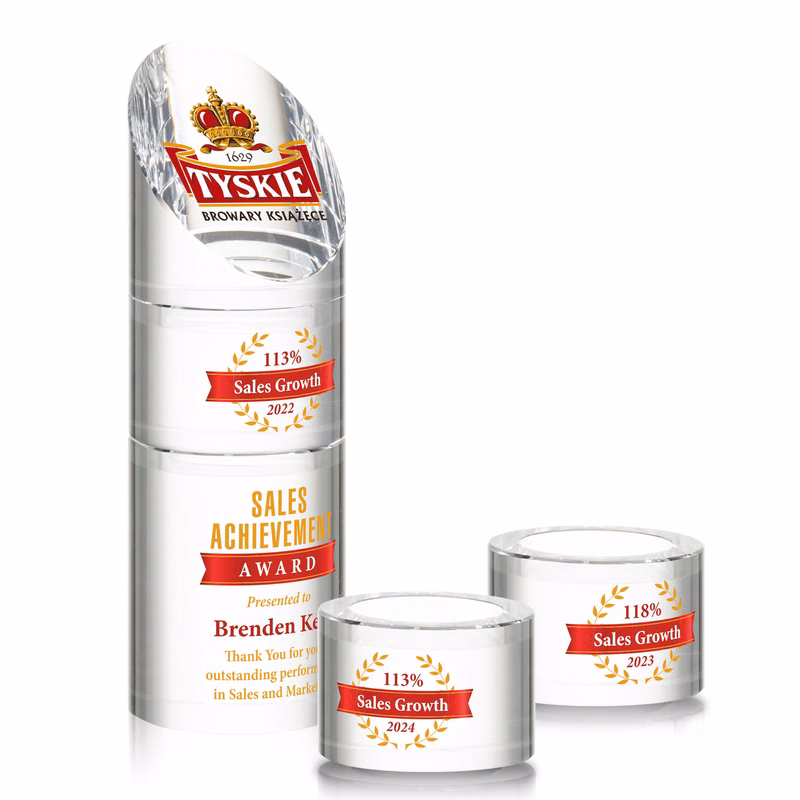 Atlantis Stacker VividPrint™ Award - Clear