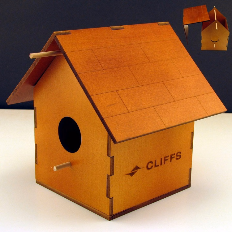 Wood Birdhouse