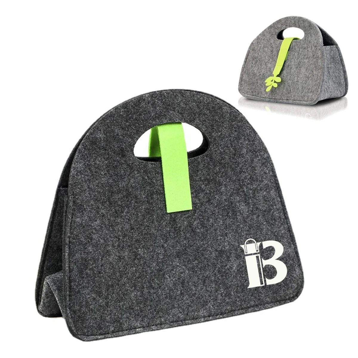 Insulated Felt Lunch Box Handbag 1