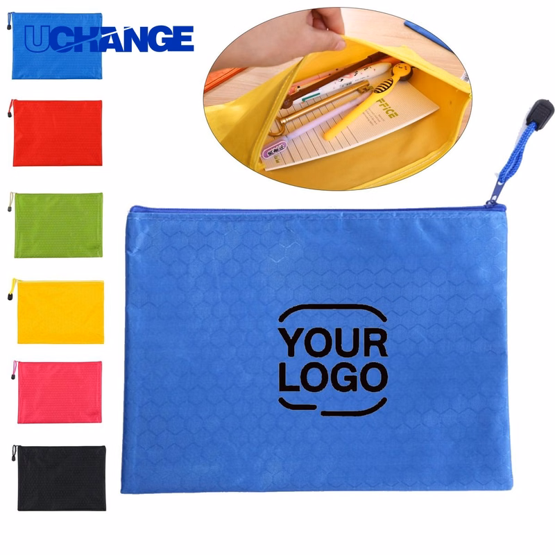Oxford Waterproof Zipper File Bag