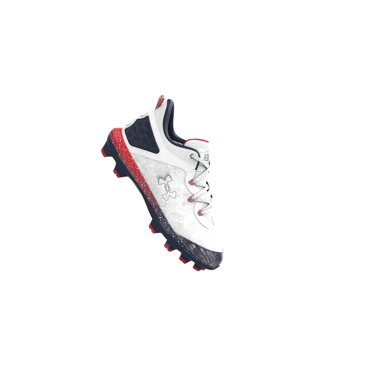UA Harper 8 TPU Jr. USA Boys' Baseball Cleats 1