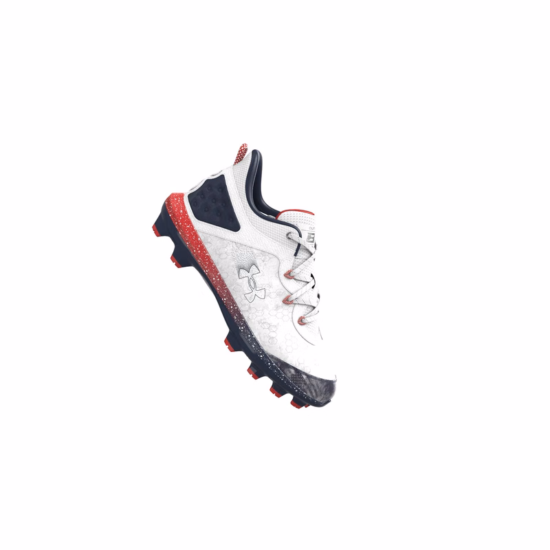 UA Harper 8 TPU Jr. USA Boys' Baseball Cleats