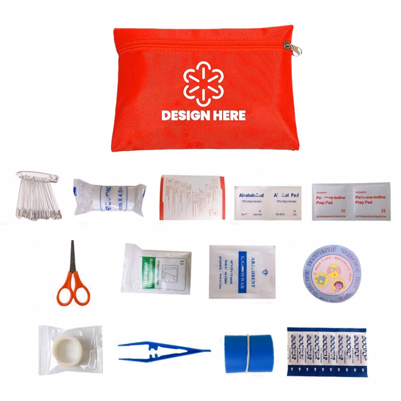14pcs Portable First Aid Kit Travel Outdoor