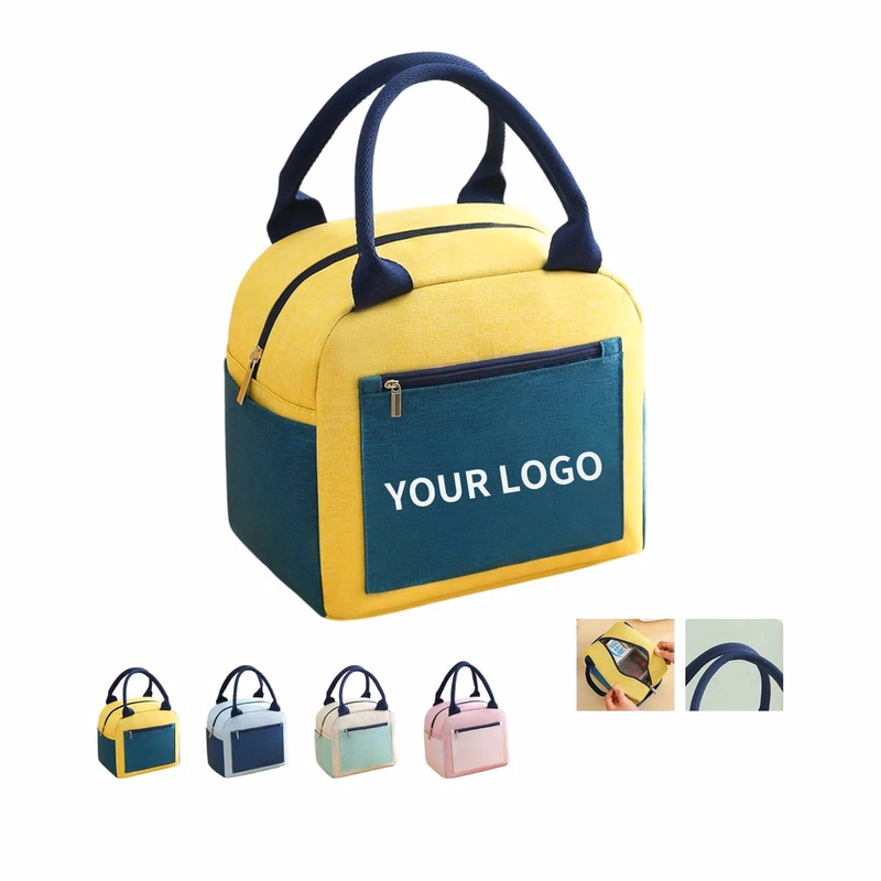 Oxford Fabric Lunch Tote with Thermal Lining