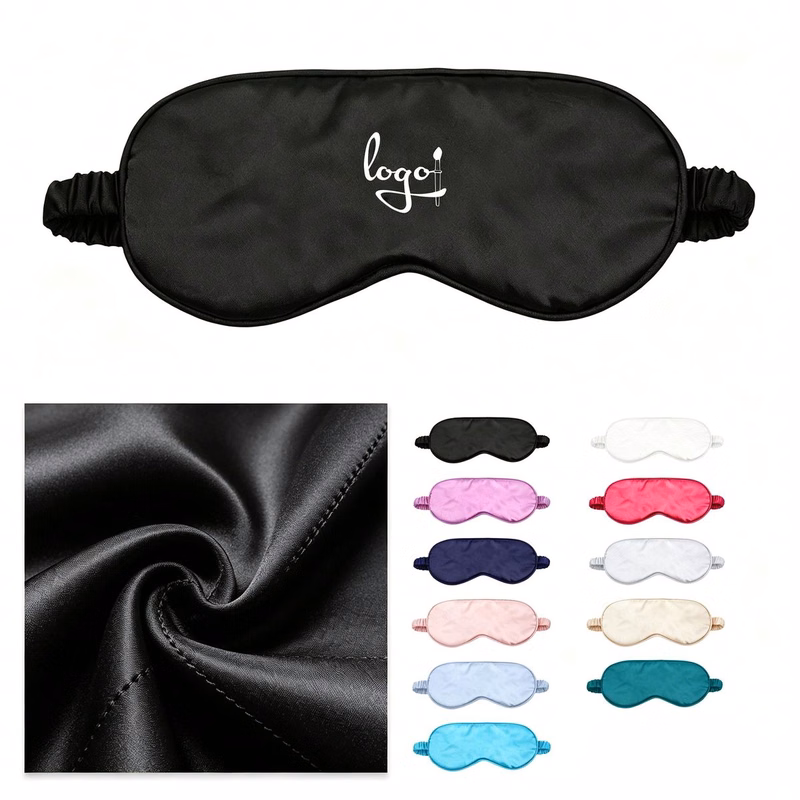 Imitation Silk Sleep Mask with Elastic Band