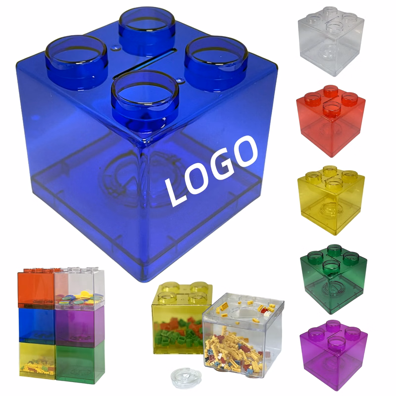 Building Block Shaped Piggy Bank