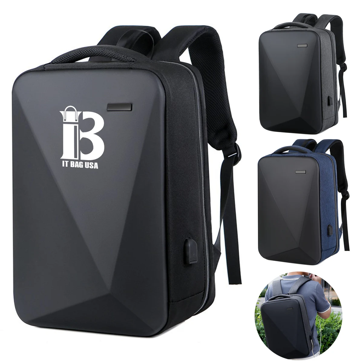 Business Travel Shock Protective Notebook Bag 1